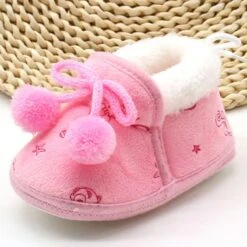 Fleece Baby Bootie- Infants Warm Fur Wool Baby Plush Boots 25 Fleece Baby Bootie- Infants Warm Fur Wool Baby Plush Boots -Baby Products Store winter sweet newborn baby girls princess winter boots first walkers soft soled infant toddler kids girl footwear shoes proactive baby 31588005642393