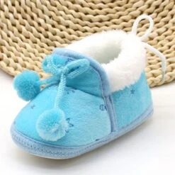 Fleece Baby Bootie- Infants Warm Fur Wool Baby Plush Boots 18 Fleece Baby Bootie- Infants Warm Fur Wool Baby Plush Boots -Baby Products Store winter sweet newborn baby girls princess winter boots first walkers soft soled infant toddler kids girl footwear shoes proactive baby 31588246552729