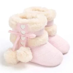 Winter Warm Snow Baby Boots With Fluff Balls 18 Winter Warm Snow Baby Boots With Fluff Balls -Baby Products Store winter warm snow baby boots with fluff balls proactive baby 38027928699122